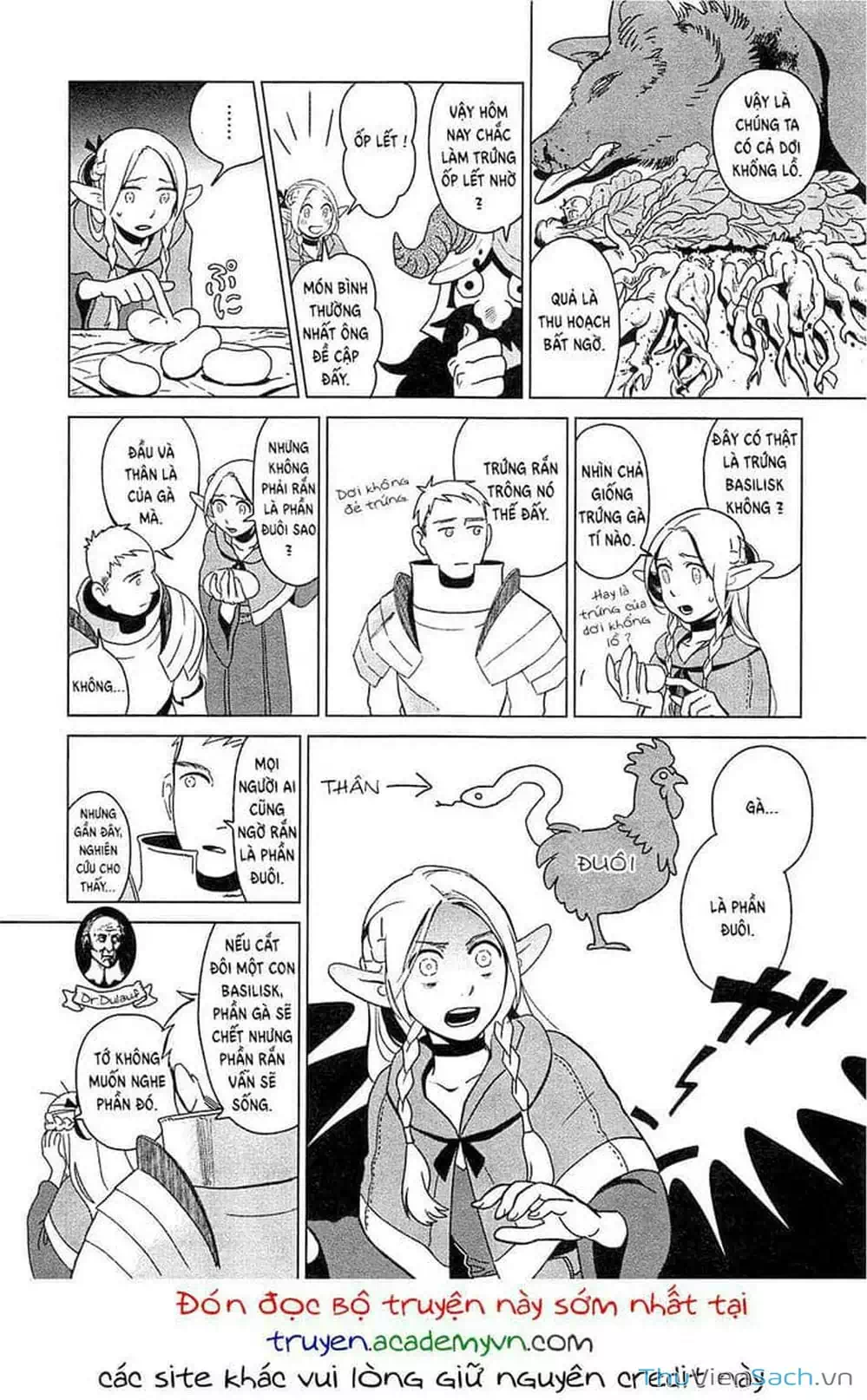 Truyện Tranh Mỹ Vị Hầm Ngục - Dungeon Meshi trang 4