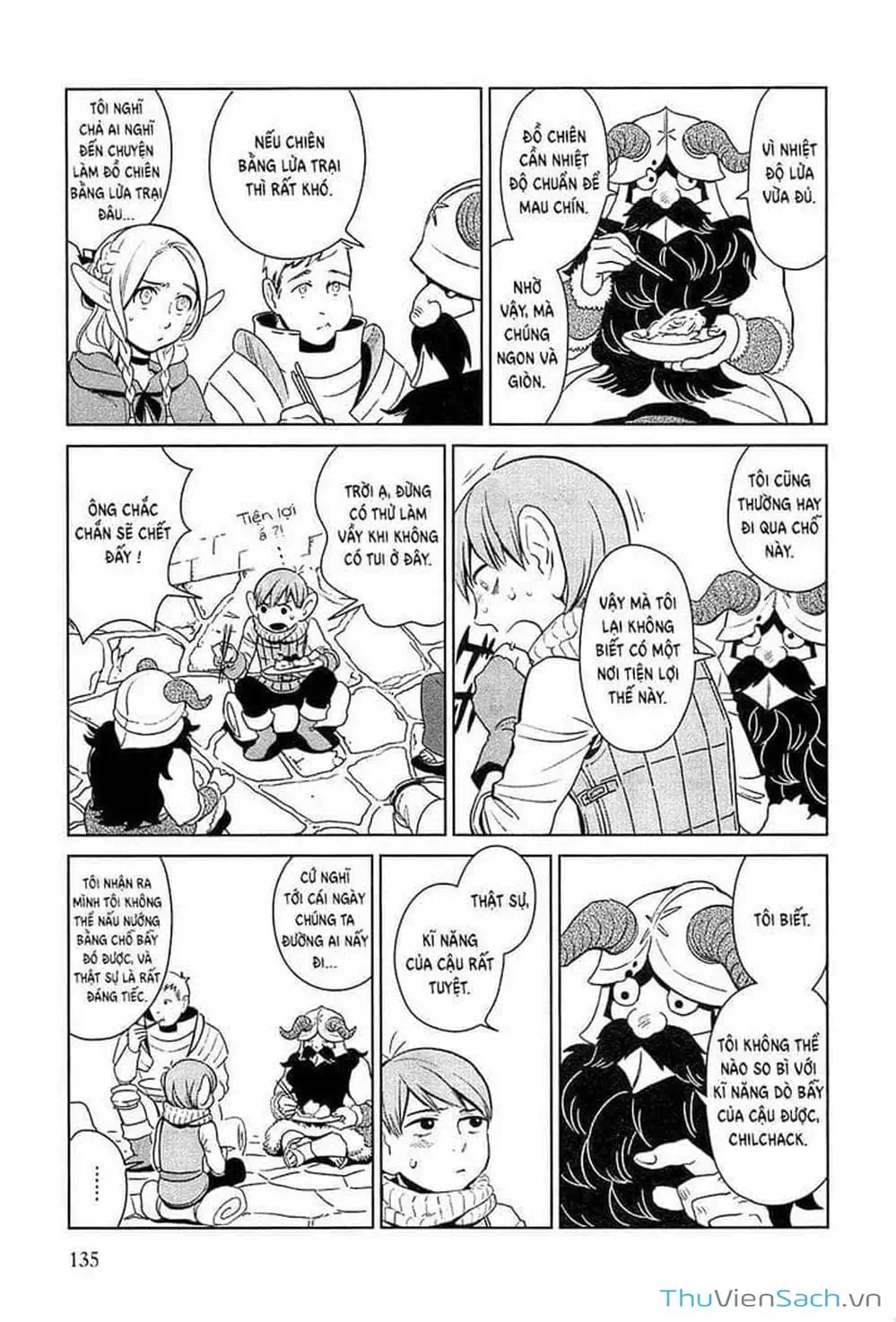 Truyện Tranh Mỹ Vị Hầm Ngục - Dungeon Meshi trang 4