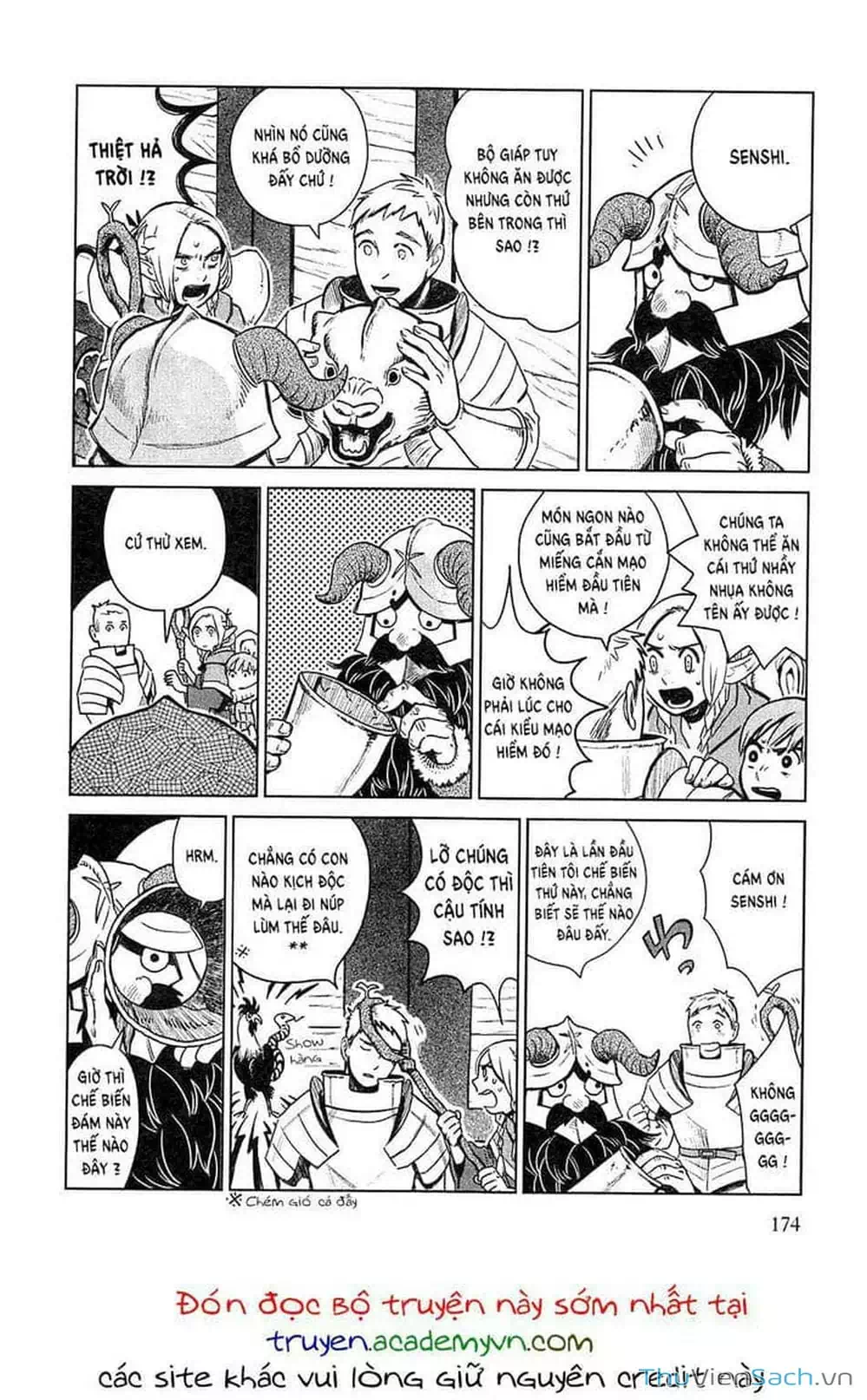 Truyện Tranh Mỹ Vị Hầm Ngục - Dungeon Meshi trang 4