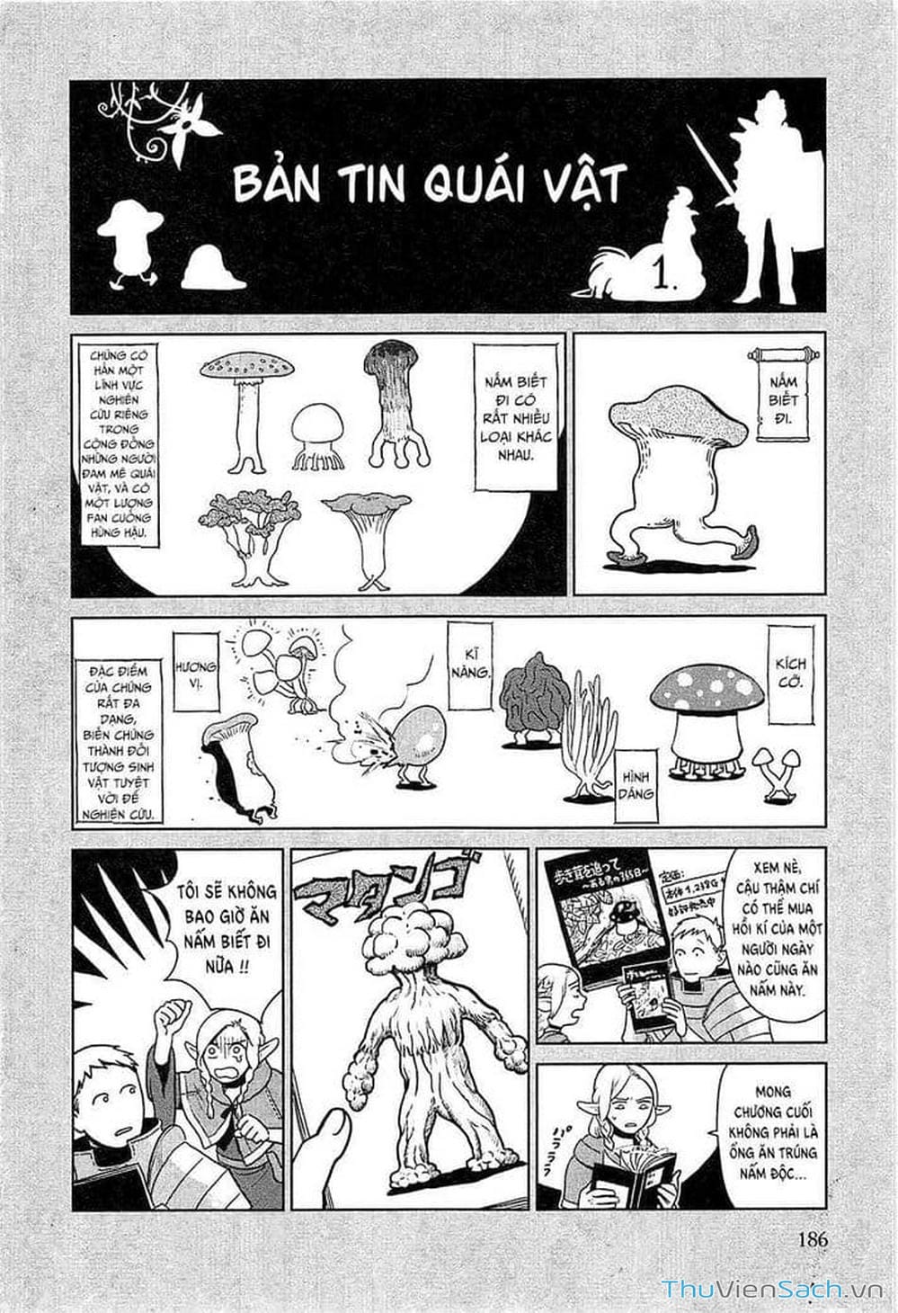 Truyện Tranh Mỹ Vị Hầm Ngục - Dungeon Meshi trang 4