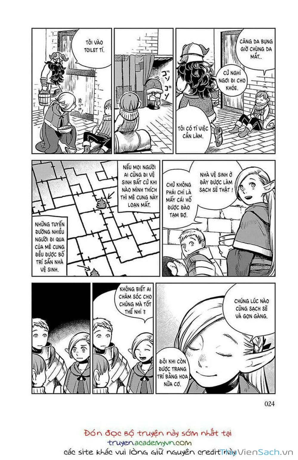 Truyện Tranh Mỹ Vị Hầm Ngục - Dungeon Meshi trang 4