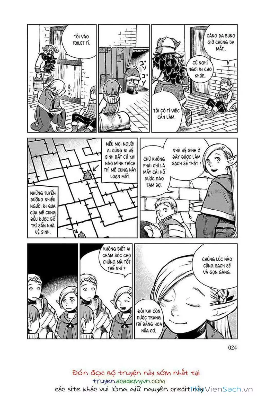 Truyện Tranh Mỹ Vị Hầm Ngục - Dungeon Meshi trang 4
