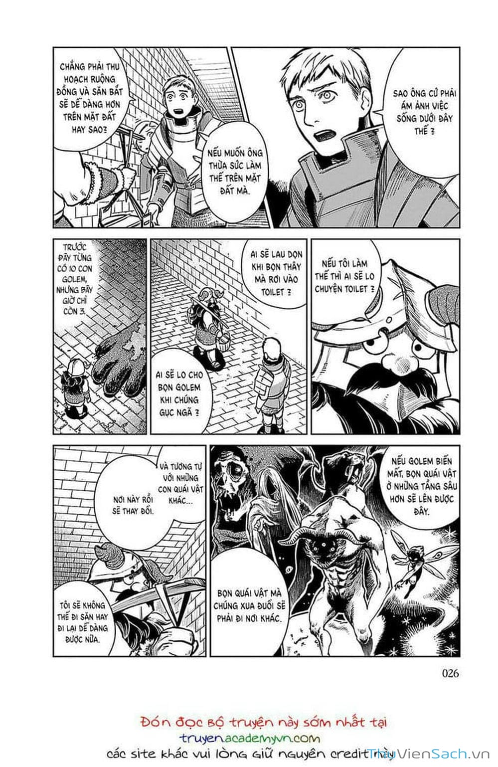 Truyện Tranh Mỹ Vị Hầm Ngục - Dungeon Meshi trang 4