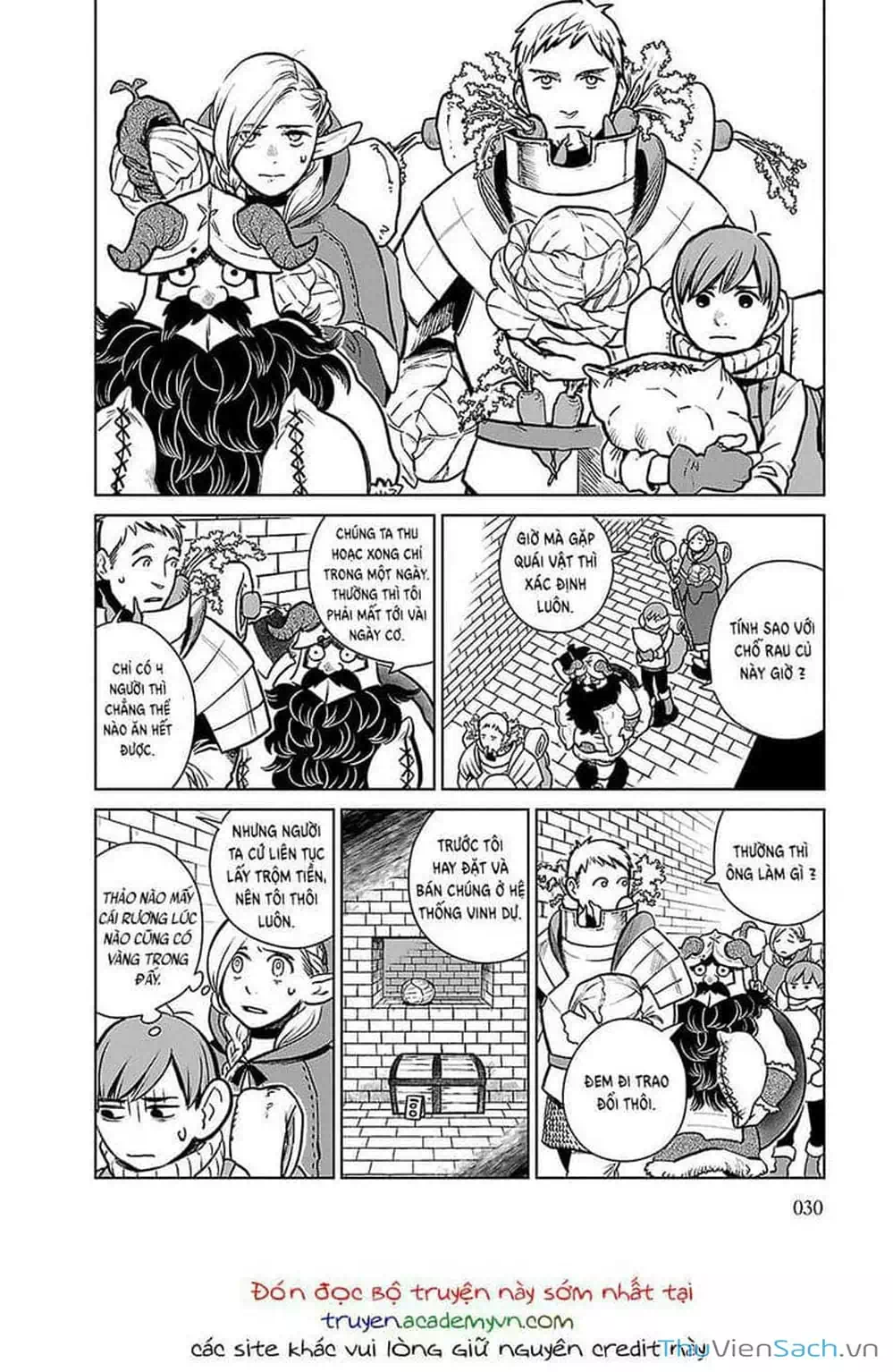 Truyện Tranh Mỹ Vị Hầm Ngục - Dungeon Meshi trang 4