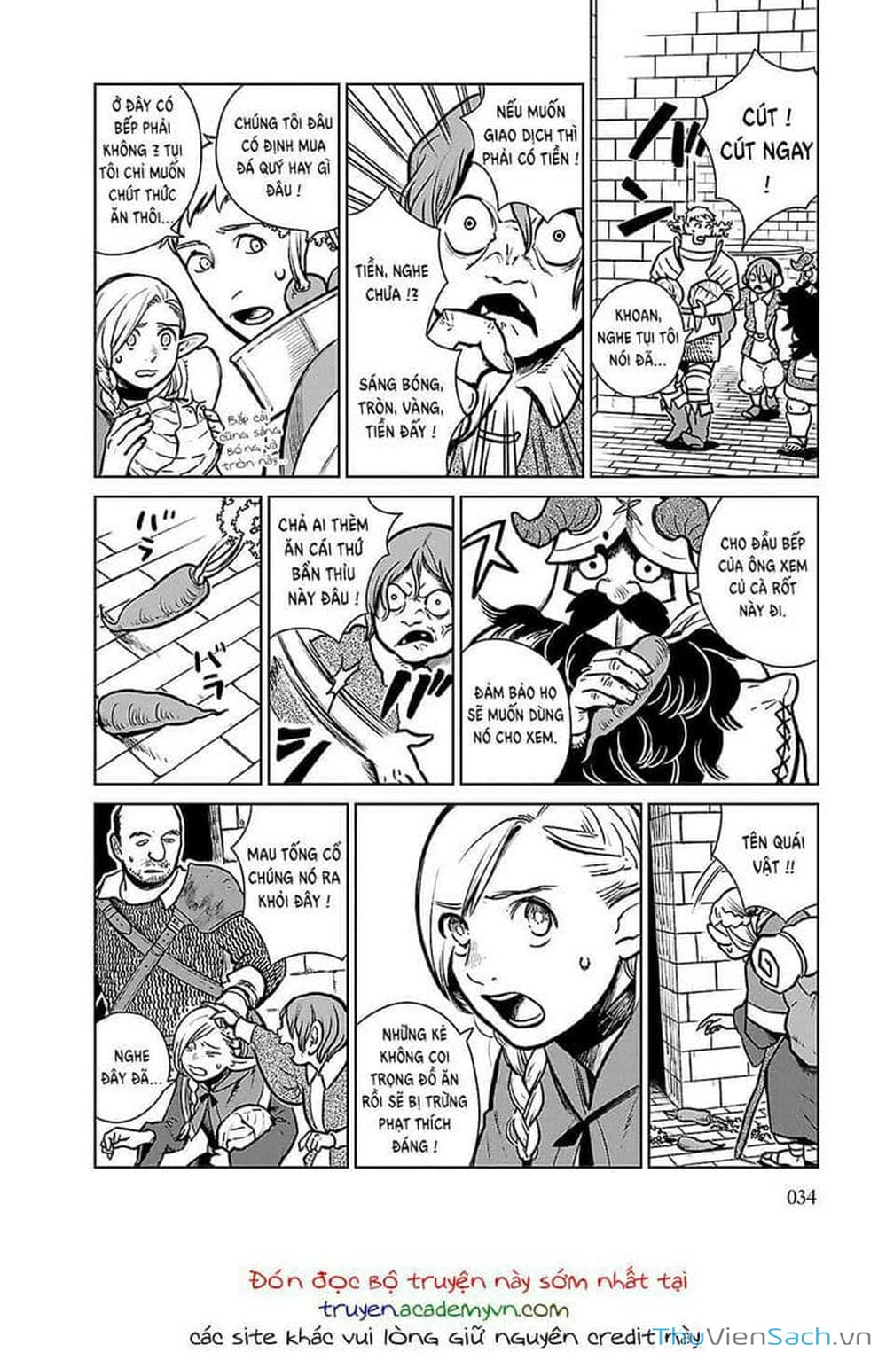 Truyện Tranh Mỹ Vị Hầm Ngục - Dungeon Meshi trang 4