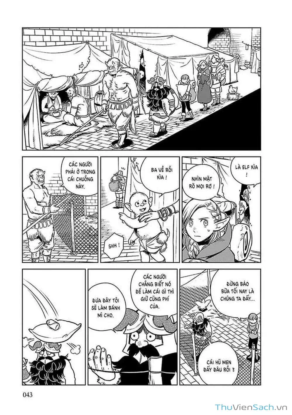 Truyện Tranh Mỹ Vị Hầm Ngục - Dungeon Meshi trang 4