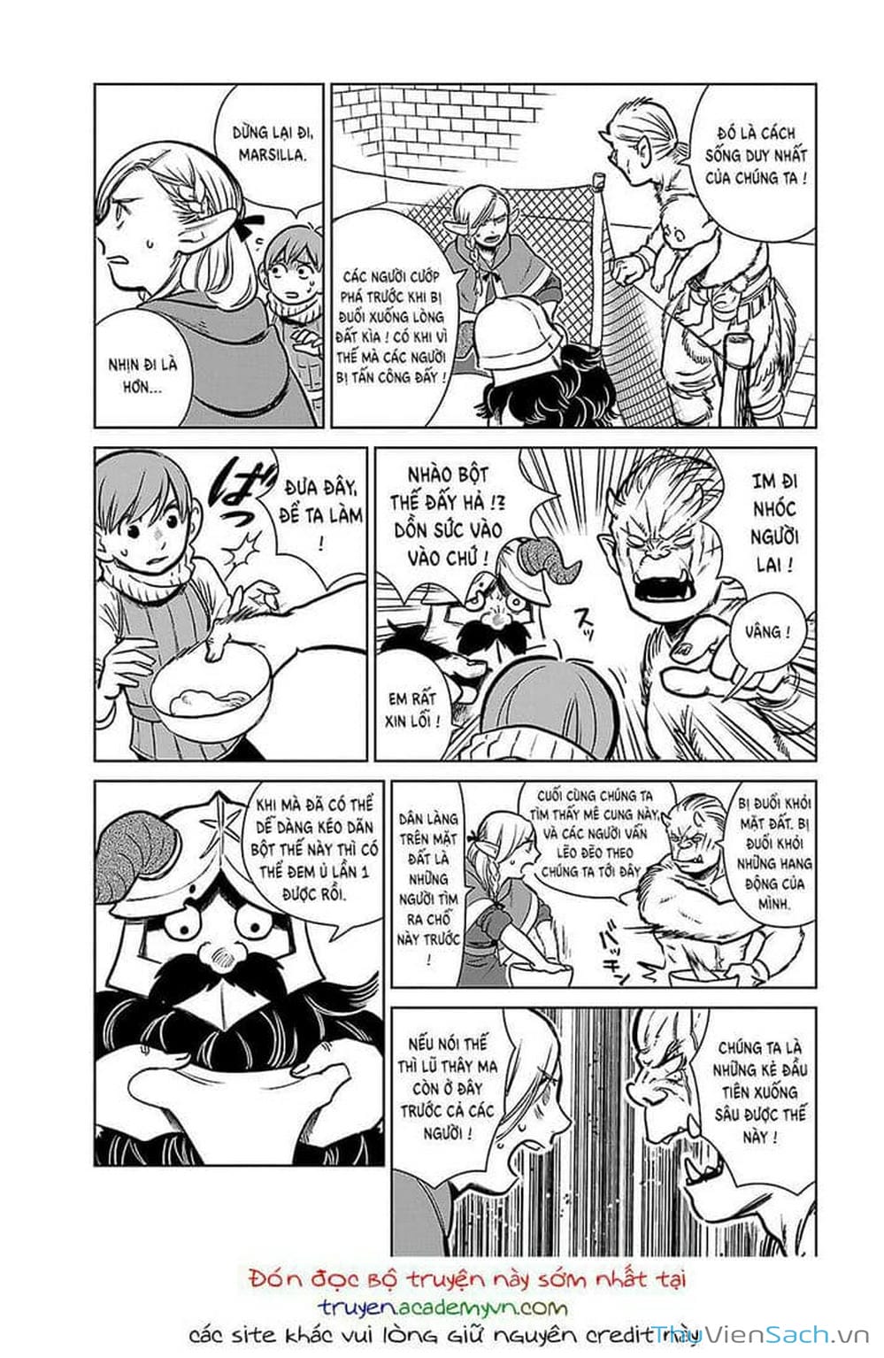 Truyện Tranh Mỹ Vị Hầm Ngục - Dungeon Meshi trang 4