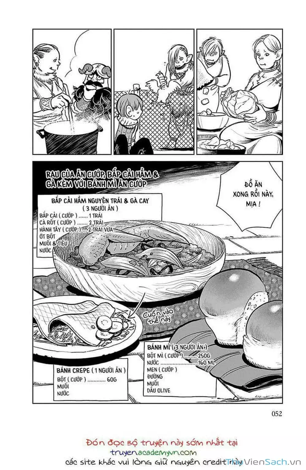 Truyện Tranh Mỹ Vị Hầm Ngục - Dungeon Meshi trang 4