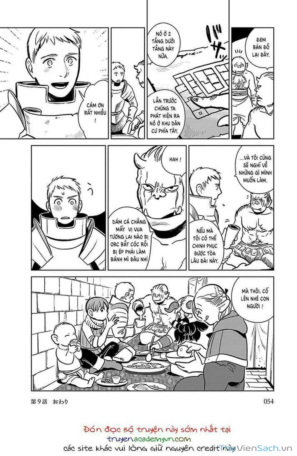 Truyện Tranh Mỹ Vị Hầm Ngục - Dungeon Meshi trang 4