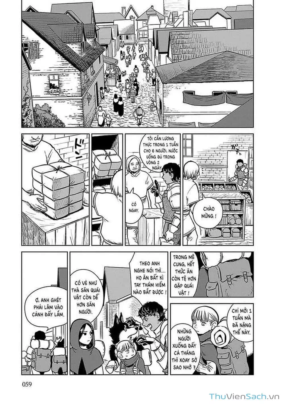 Truyện Tranh Mỹ Vị Hầm Ngục - Dungeon Meshi trang 4