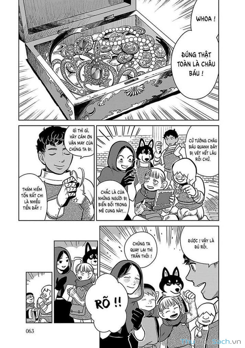 Truyện Tranh Mỹ Vị Hầm Ngục - Dungeon Meshi trang 4