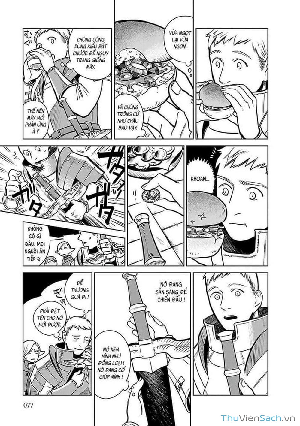 Truyện Tranh Mỹ Vị Hầm Ngục - Dungeon Meshi trang 4