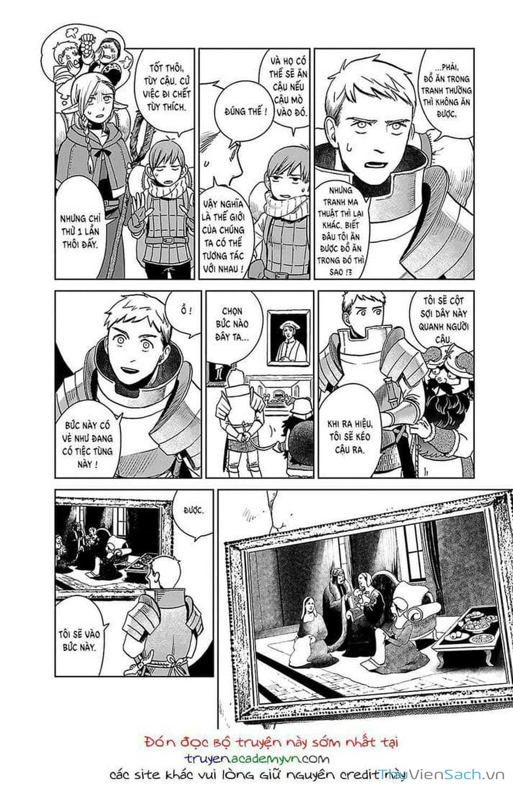 Truyện Tranh Mỹ Vị Hầm Ngục - Dungeon Meshi trang 4