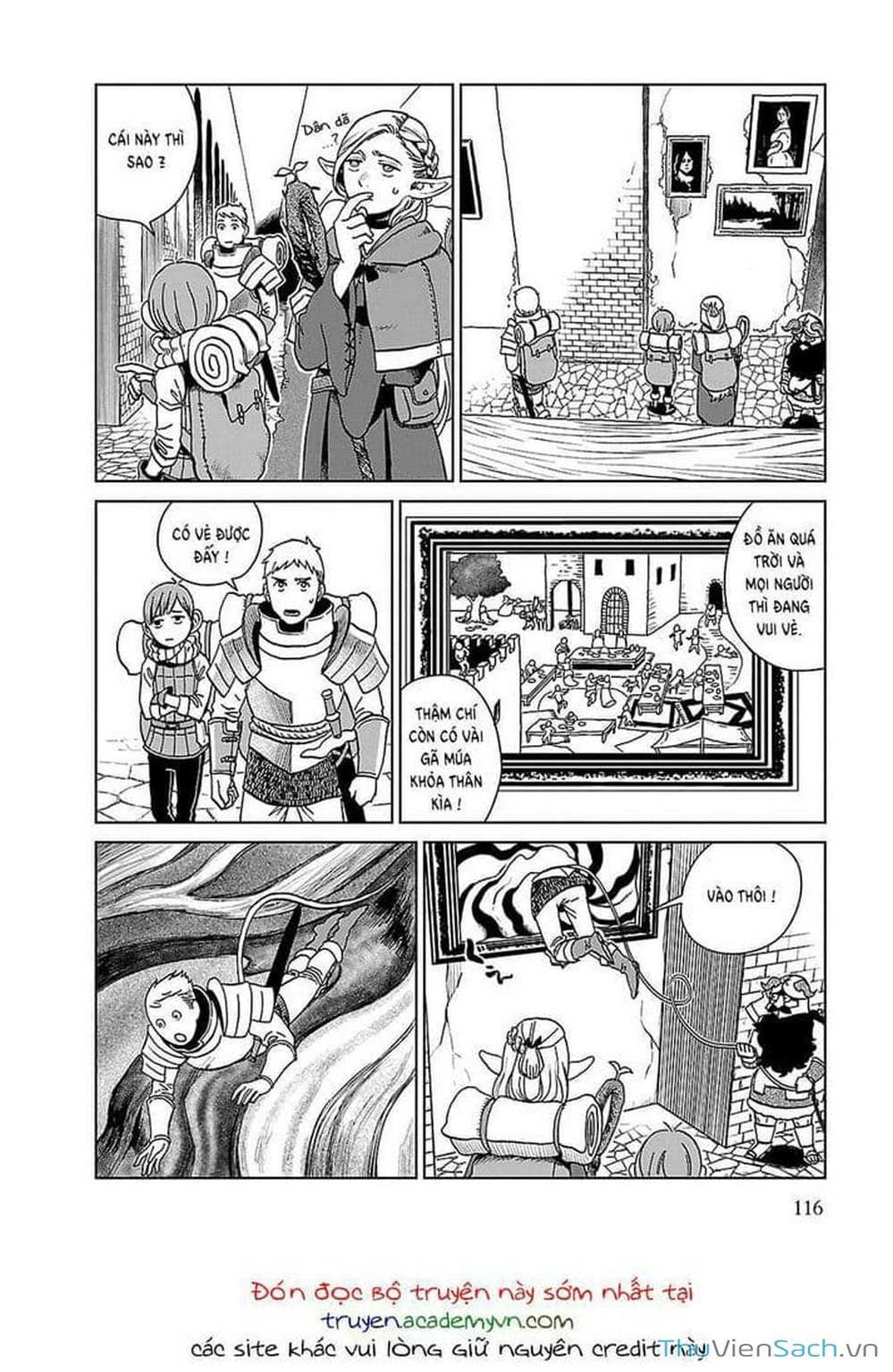 Truyện Tranh Mỹ Vị Hầm Ngục - Dungeon Meshi trang 4