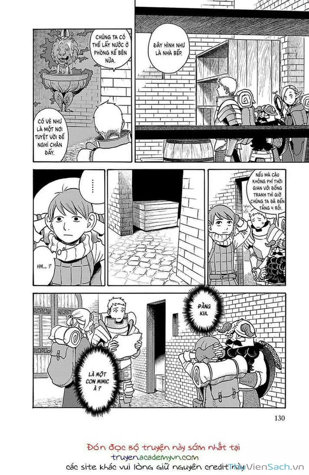 Truyện Tranh Mỹ Vị Hầm Ngục - Dungeon Meshi trang 4