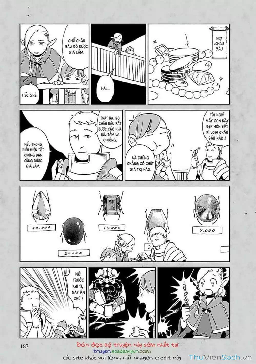 Truyện Tranh Mỹ Vị Hầm Ngục - Dungeon Meshi trang 4