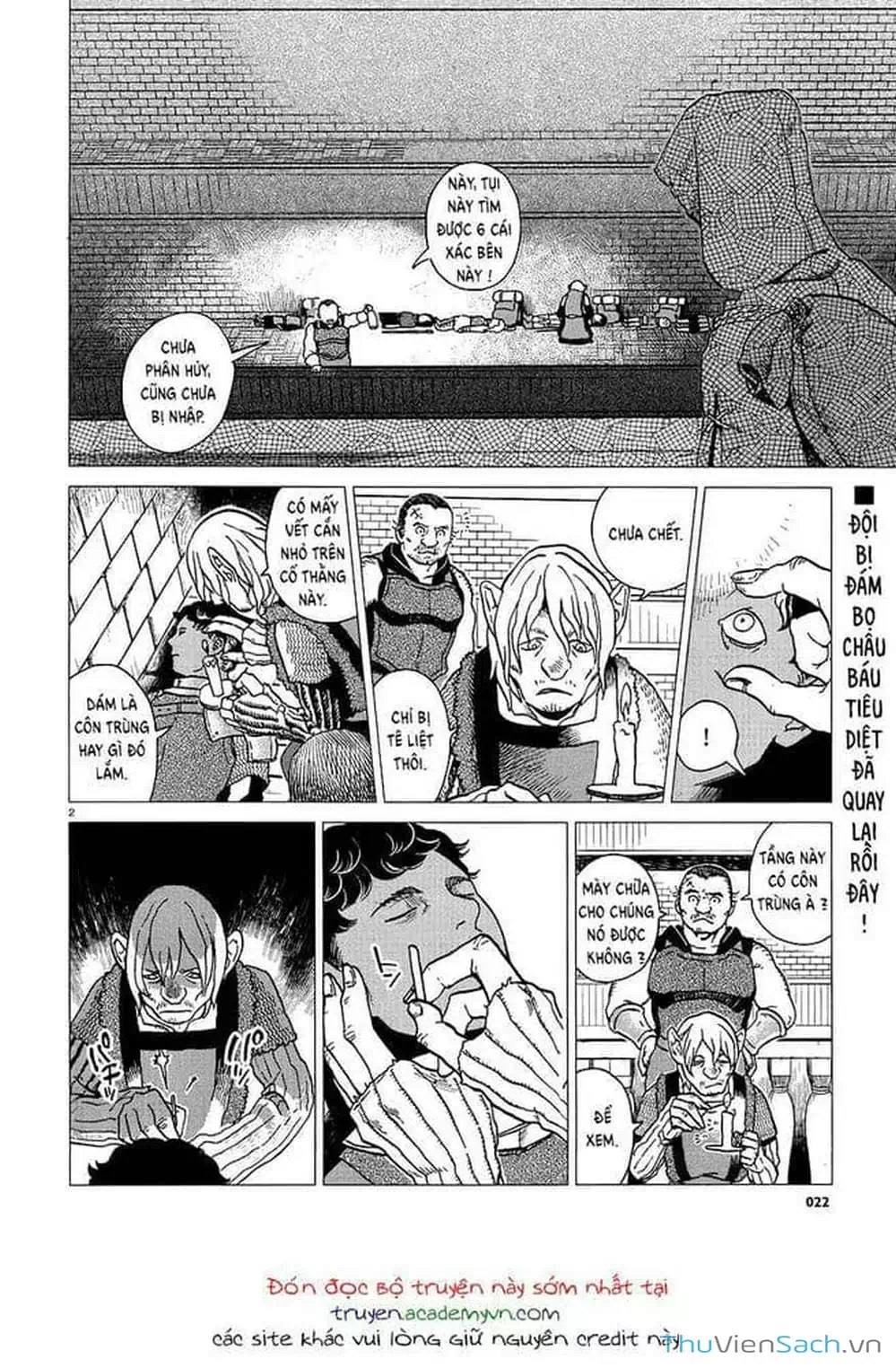 Truyện Tranh Mỹ Vị Hầm Ngục - Dungeon Meshi trang 4