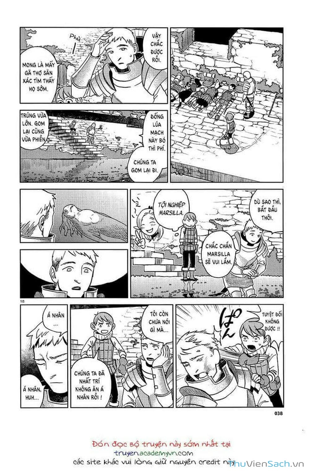 Truyện Tranh Mỹ Vị Hầm Ngục - Dungeon Meshi trang 4