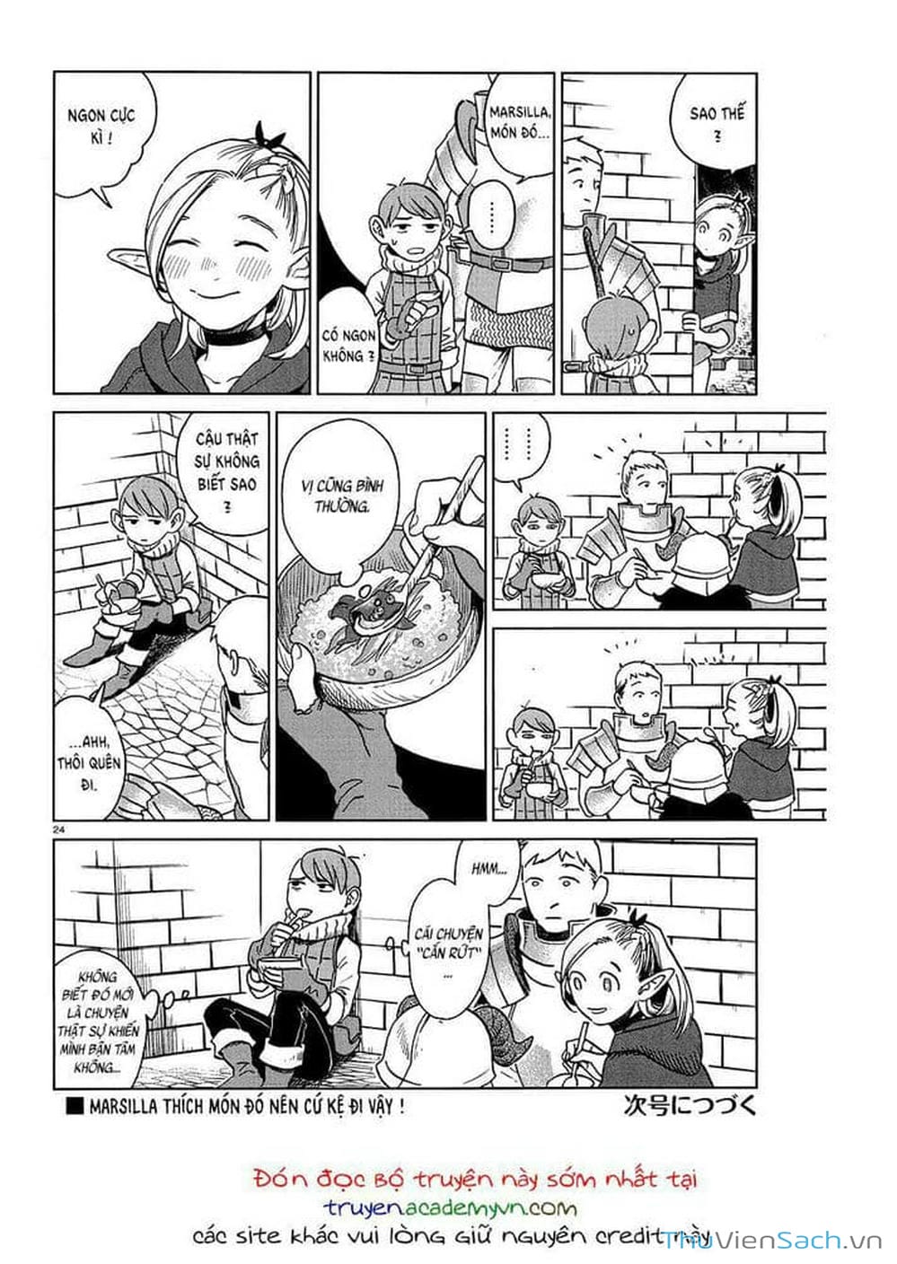 Truyện Tranh Mỹ Vị Hầm Ngục - Dungeon Meshi trang 4