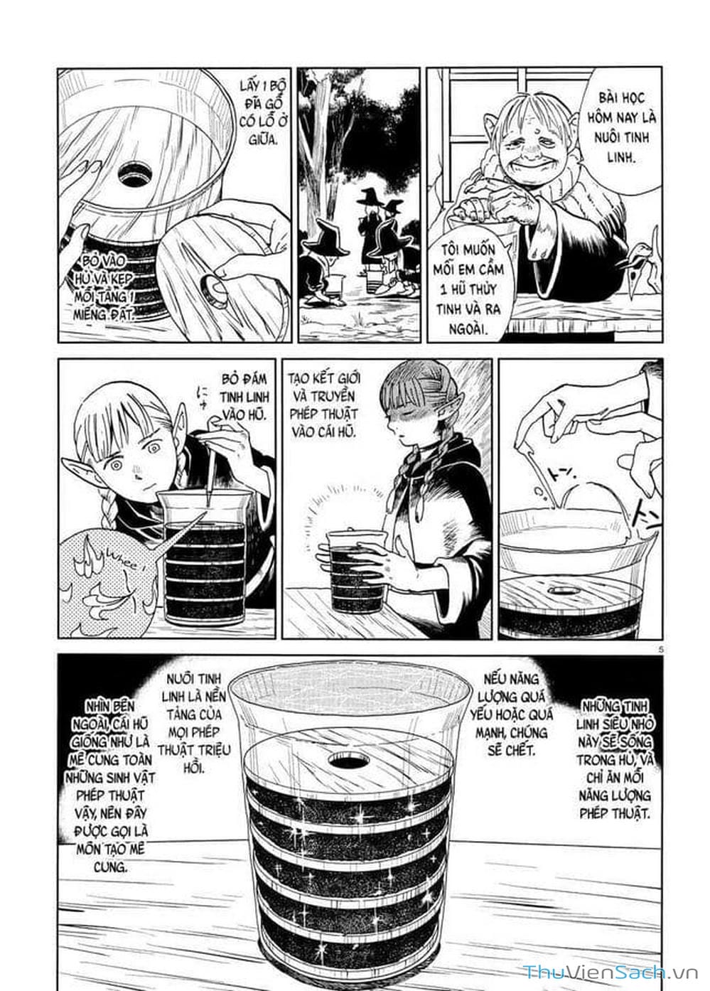 Truyện Tranh Mỹ Vị Hầm Ngục - Dungeon Meshi trang 4