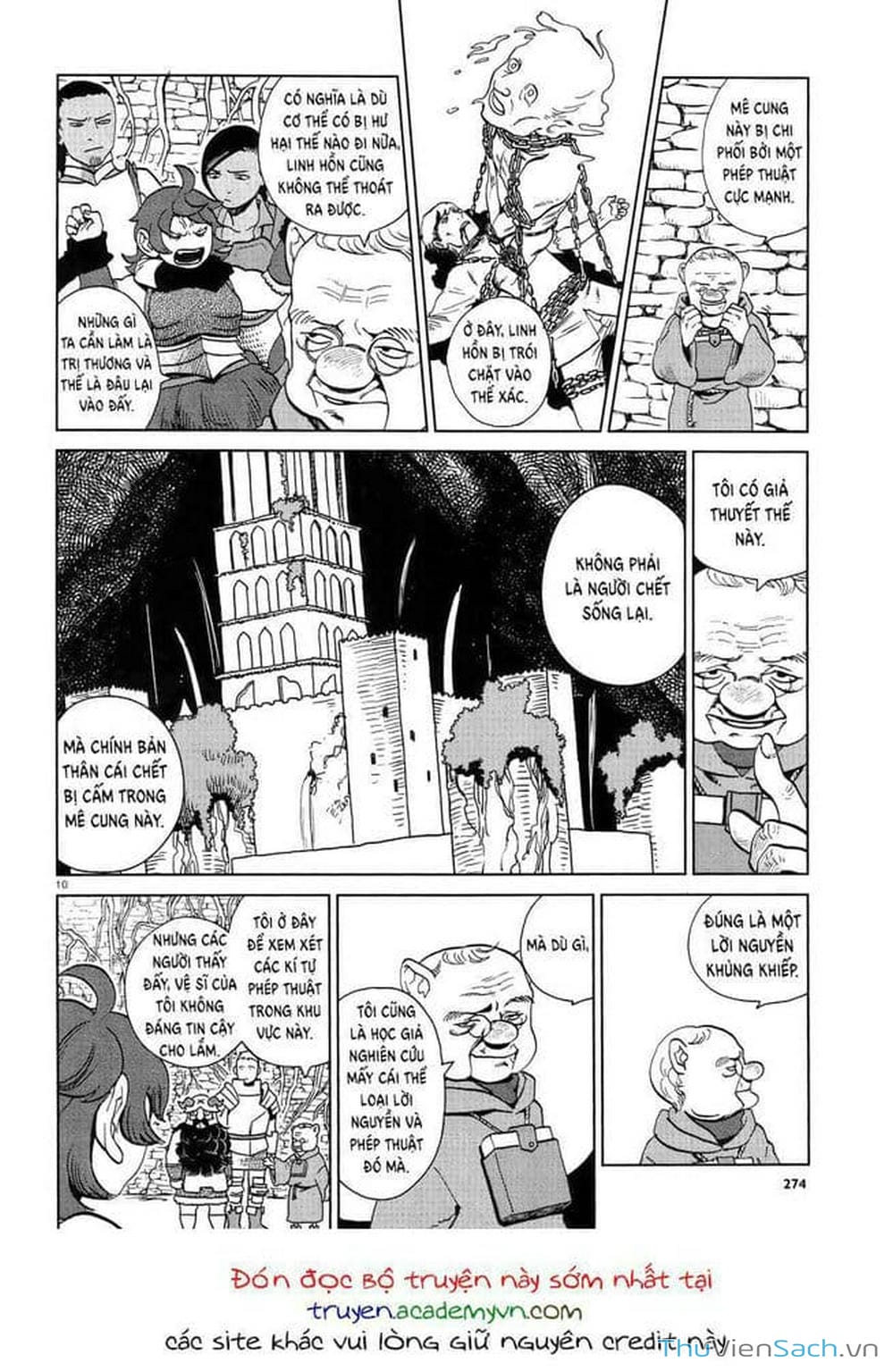 Truyện Tranh Mỹ Vị Hầm Ngục - Dungeon Meshi trang 4