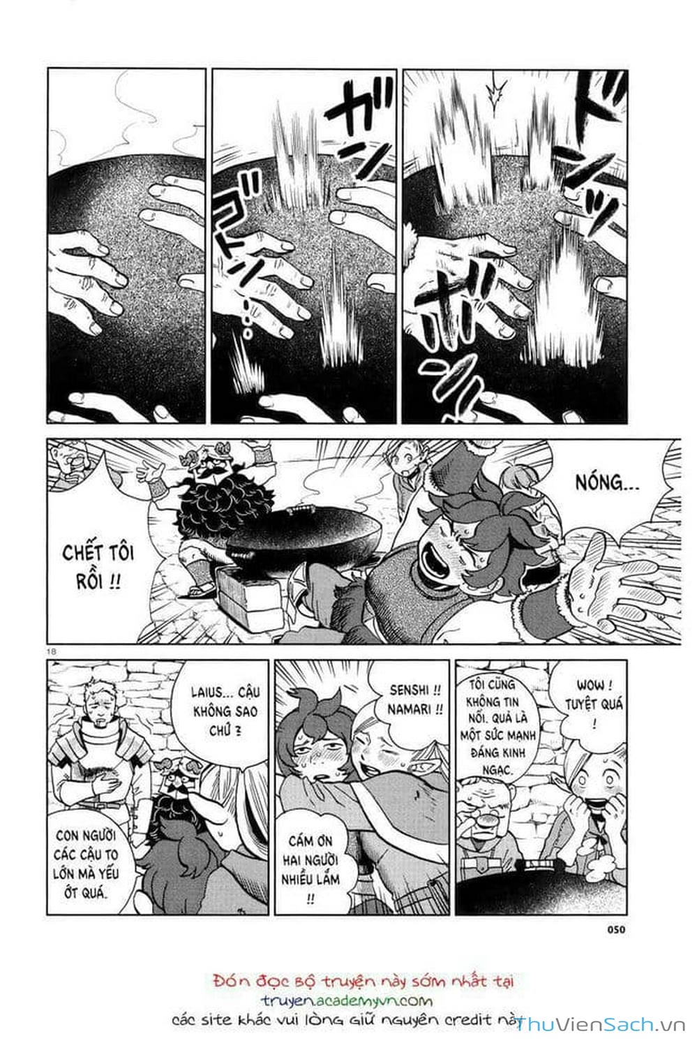 Truyện Tranh Mỹ Vị Hầm Ngục - Dungeon Meshi trang 4