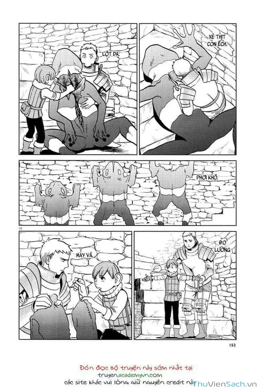 Truyện Tranh Mỹ Vị Hầm Ngục - Dungeon Meshi trang 4