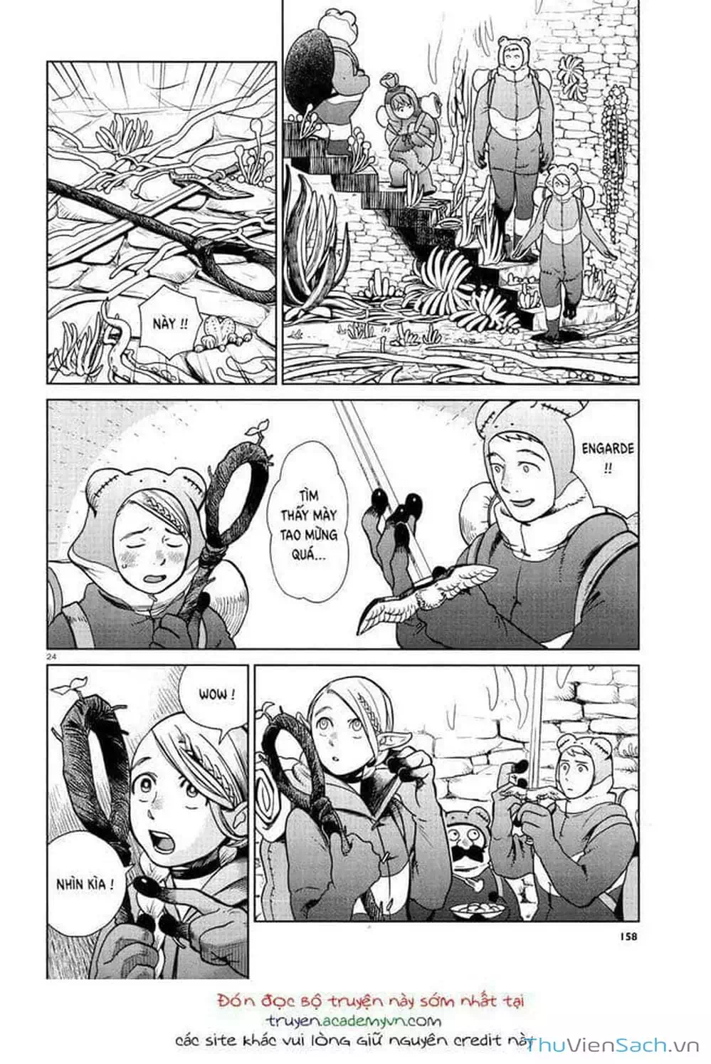 Truyện Tranh Mỹ Vị Hầm Ngục - Dungeon Meshi trang 4