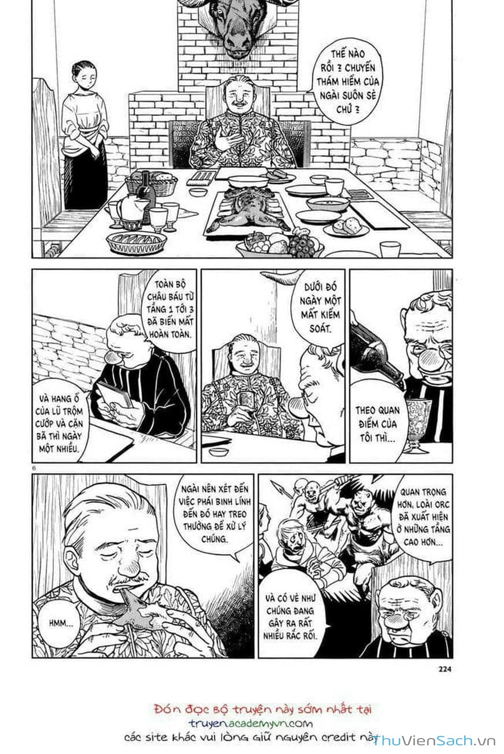 Truyện Tranh Mỹ Vị Hầm Ngục - Dungeon Meshi trang 4