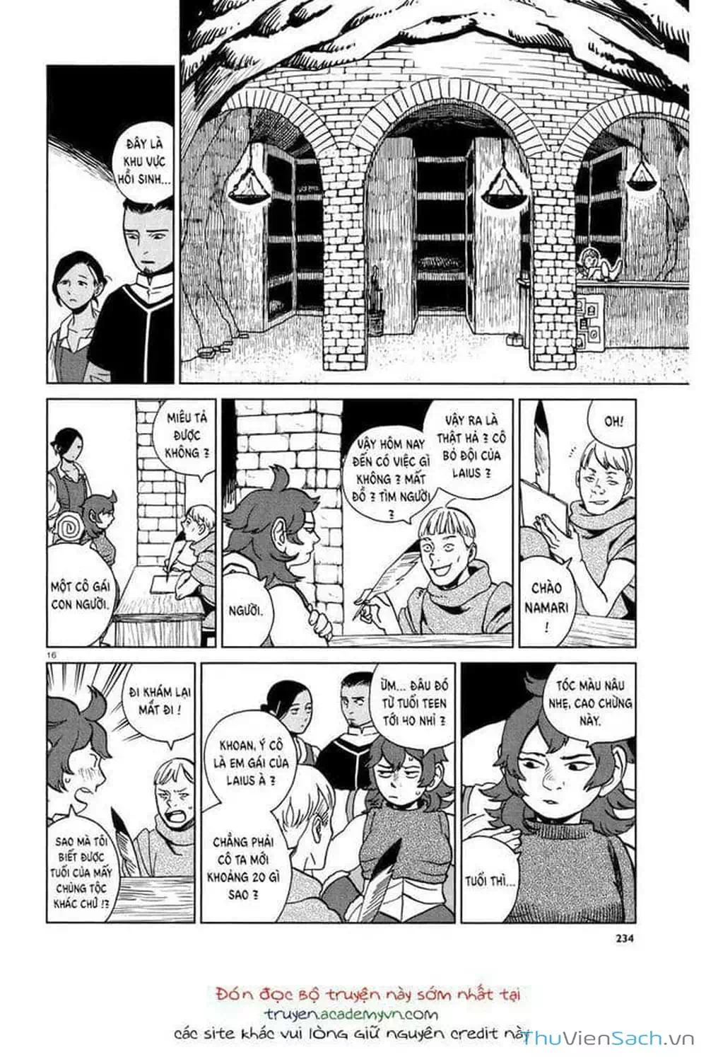 Truyện Tranh Mỹ Vị Hầm Ngục - Dungeon Meshi trang 4