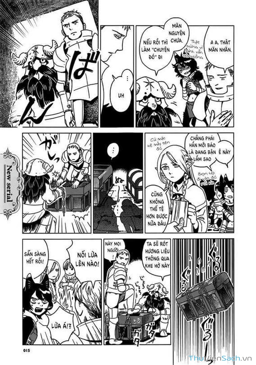 Truyện Tranh Mỹ Vị Hầm Ngục - Dungeon Meshi trang 4