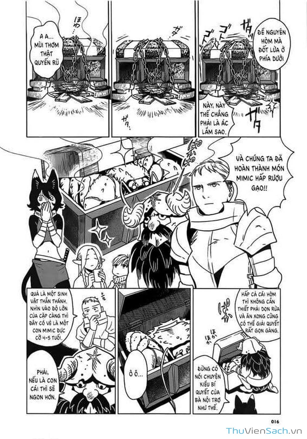 Truyện Tranh Mỹ Vị Hầm Ngục - Dungeon Meshi trang 4