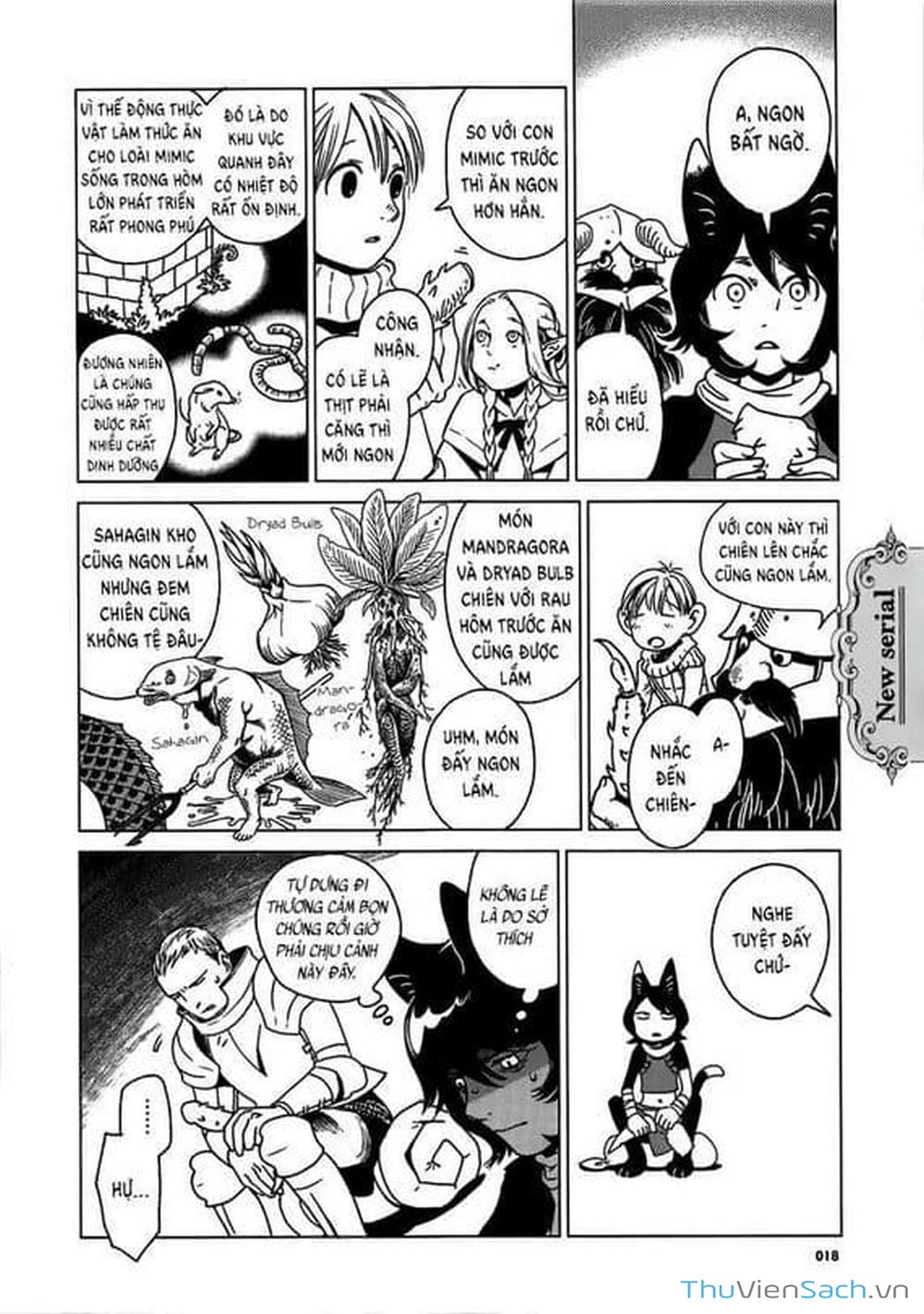 Truyện Tranh Mỹ Vị Hầm Ngục - Dungeon Meshi trang 4