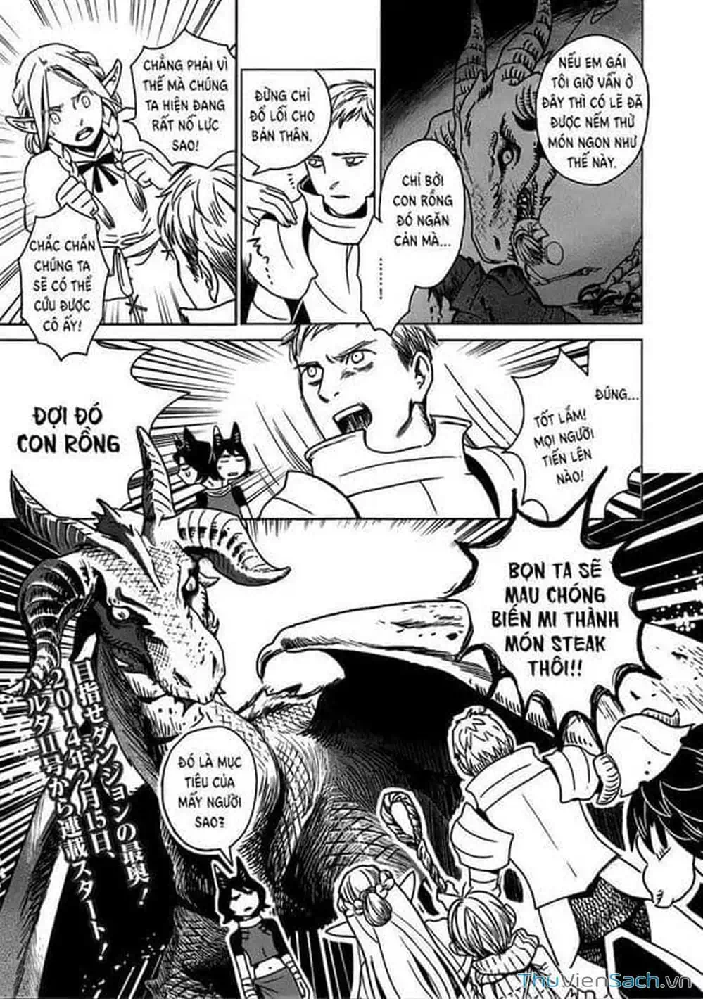 Truyện Tranh Mỹ Vị Hầm Ngục - Dungeon Meshi trang 4