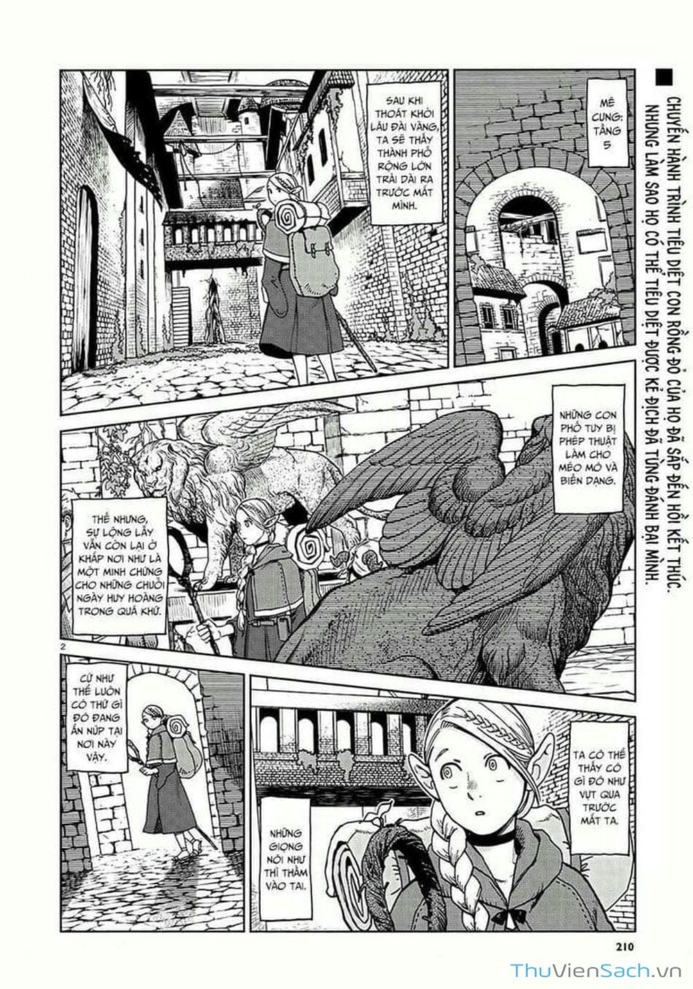 Truyện Tranh Mỹ Vị Hầm Ngục - Dungeon Meshi trang 4