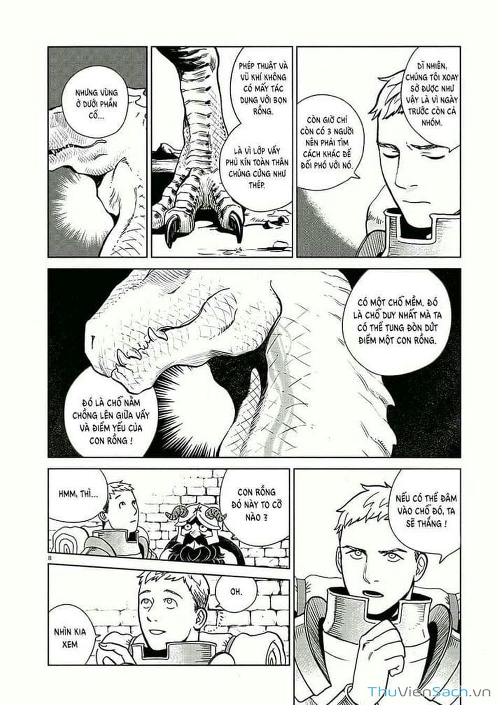 Truyện Tranh Mỹ Vị Hầm Ngục - Dungeon Meshi trang 4