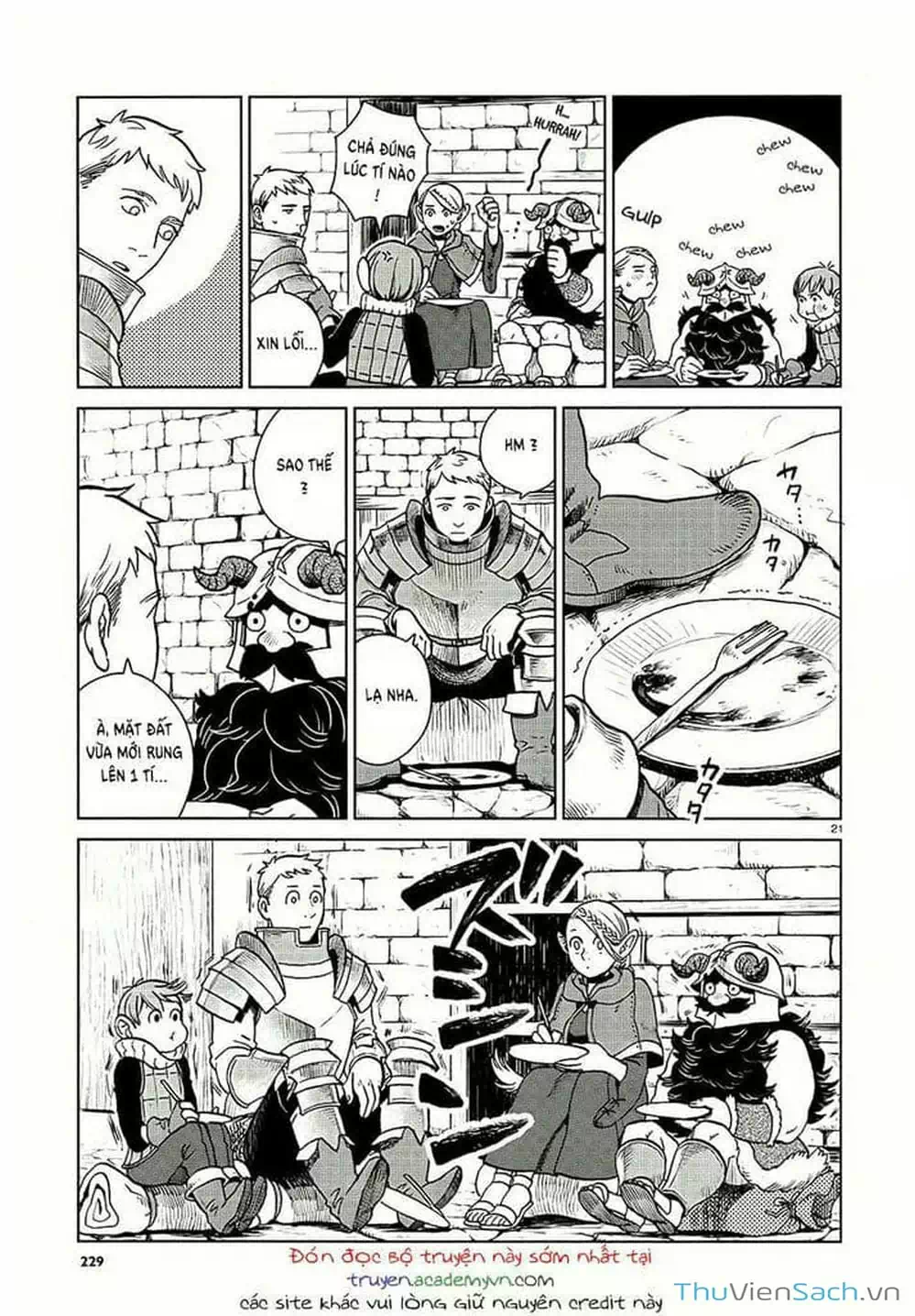 Truyện Tranh Mỹ Vị Hầm Ngục - Dungeon Meshi trang 4