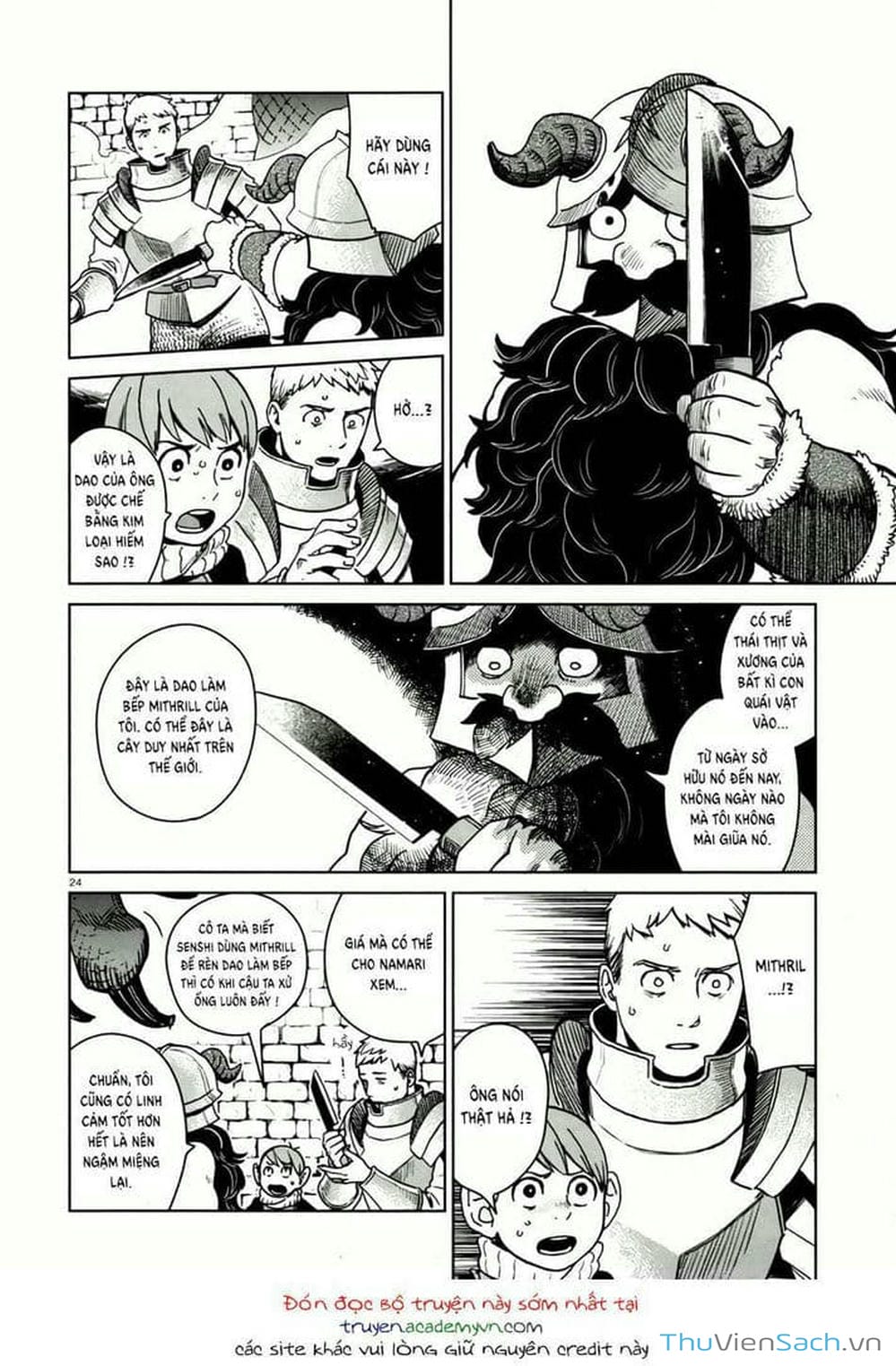Truyện Tranh Mỹ Vị Hầm Ngục - Dungeon Meshi trang 4