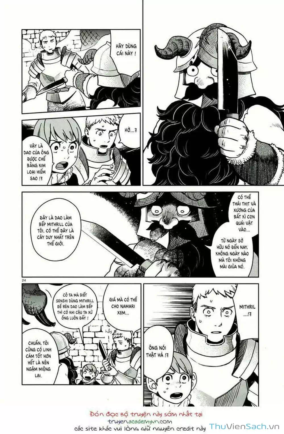 Truyện Tranh Mỹ Vị Hầm Ngục - Dungeon Meshi trang 4