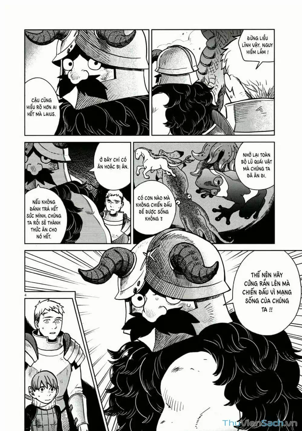 Truyện Tranh Mỹ Vị Hầm Ngục - Dungeon Meshi trang 4