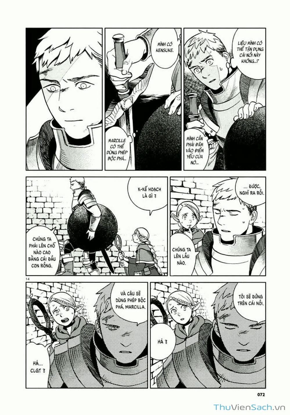 Truyện Tranh Mỹ Vị Hầm Ngục - Dungeon Meshi trang 4