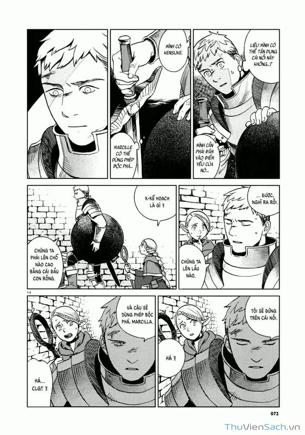 Truyện Tranh Mỹ Vị Hầm Ngục - Dungeon Meshi trang 4