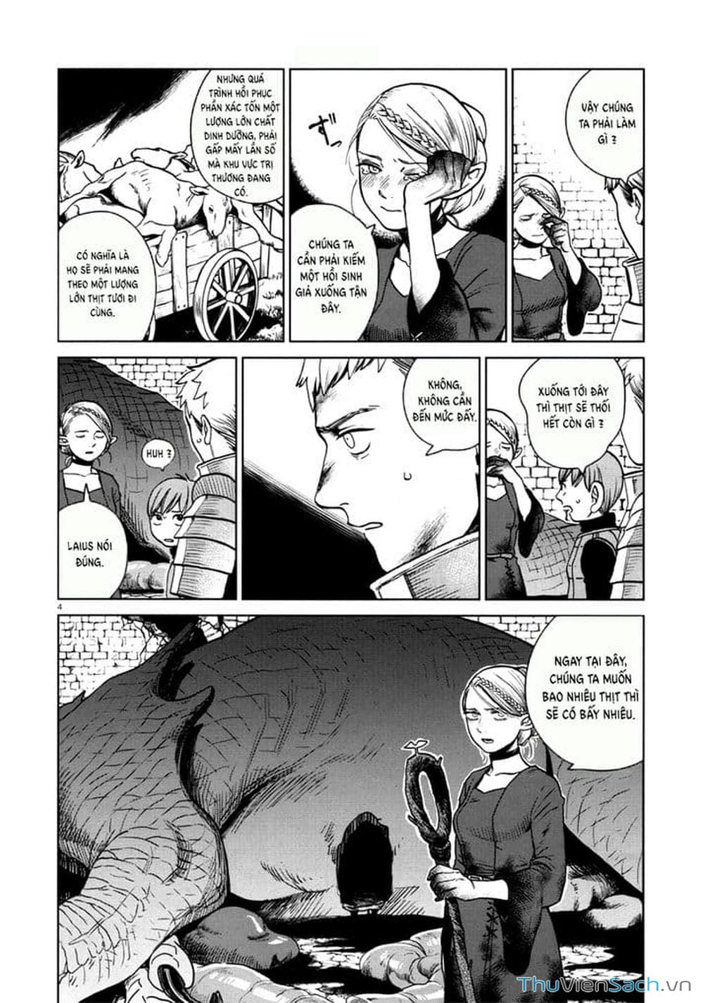 Truyện Tranh Mỹ Vị Hầm Ngục - Dungeon Meshi trang 4