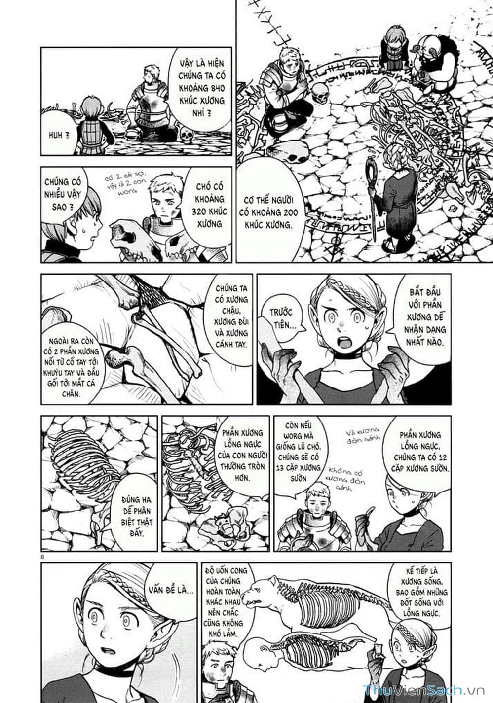 Truyện Tranh Mỹ Vị Hầm Ngục - Dungeon Meshi trang 4