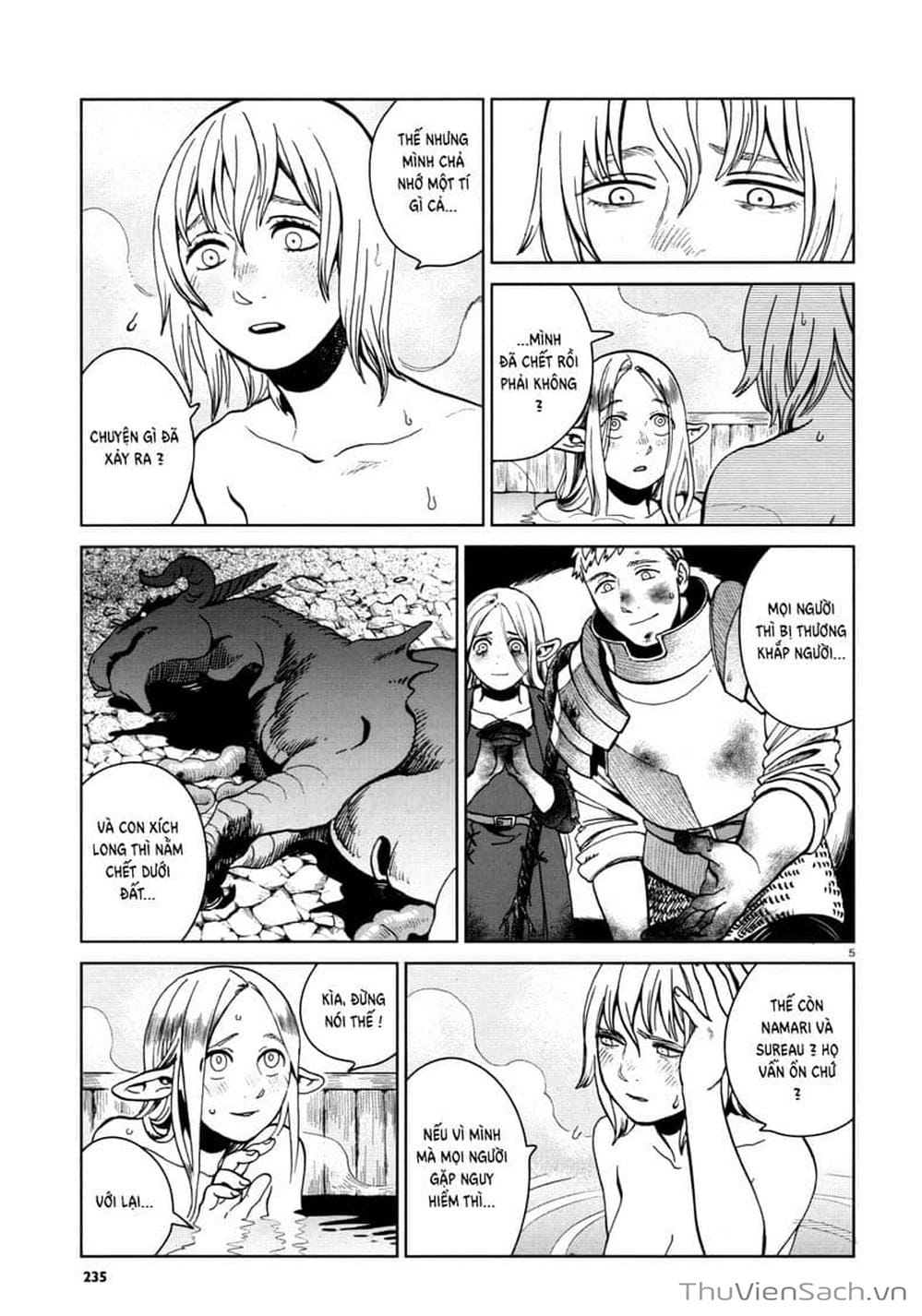 Truyện Tranh Mỹ Vị Hầm Ngục - Dungeon Meshi trang 4