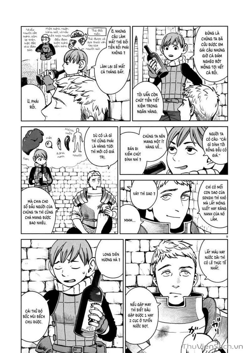 Truyện Tranh Mỹ Vị Hầm Ngục - Dungeon Meshi trang 4