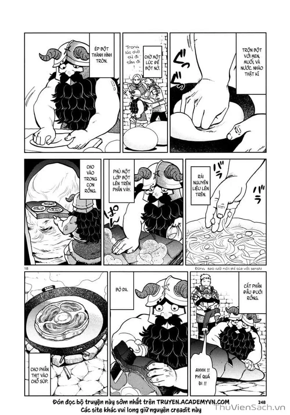 Truyện Tranh Mỹ Vị Hầm Ngục - Dungeon Meshi trang 4
