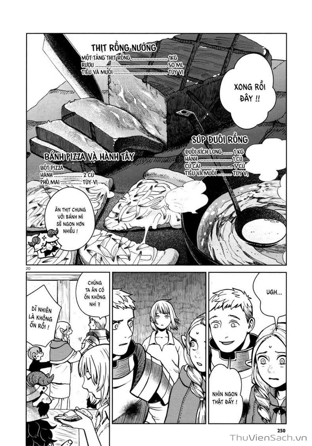 Truyện Tranh Mỹ Vị Hầm Ngục - Dungeon Meshi trang 4