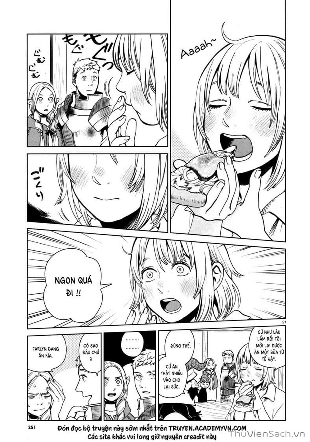 Truyện Tranh Mỹ Vị Hầm Ngục - Dungeon Meshi trang 4