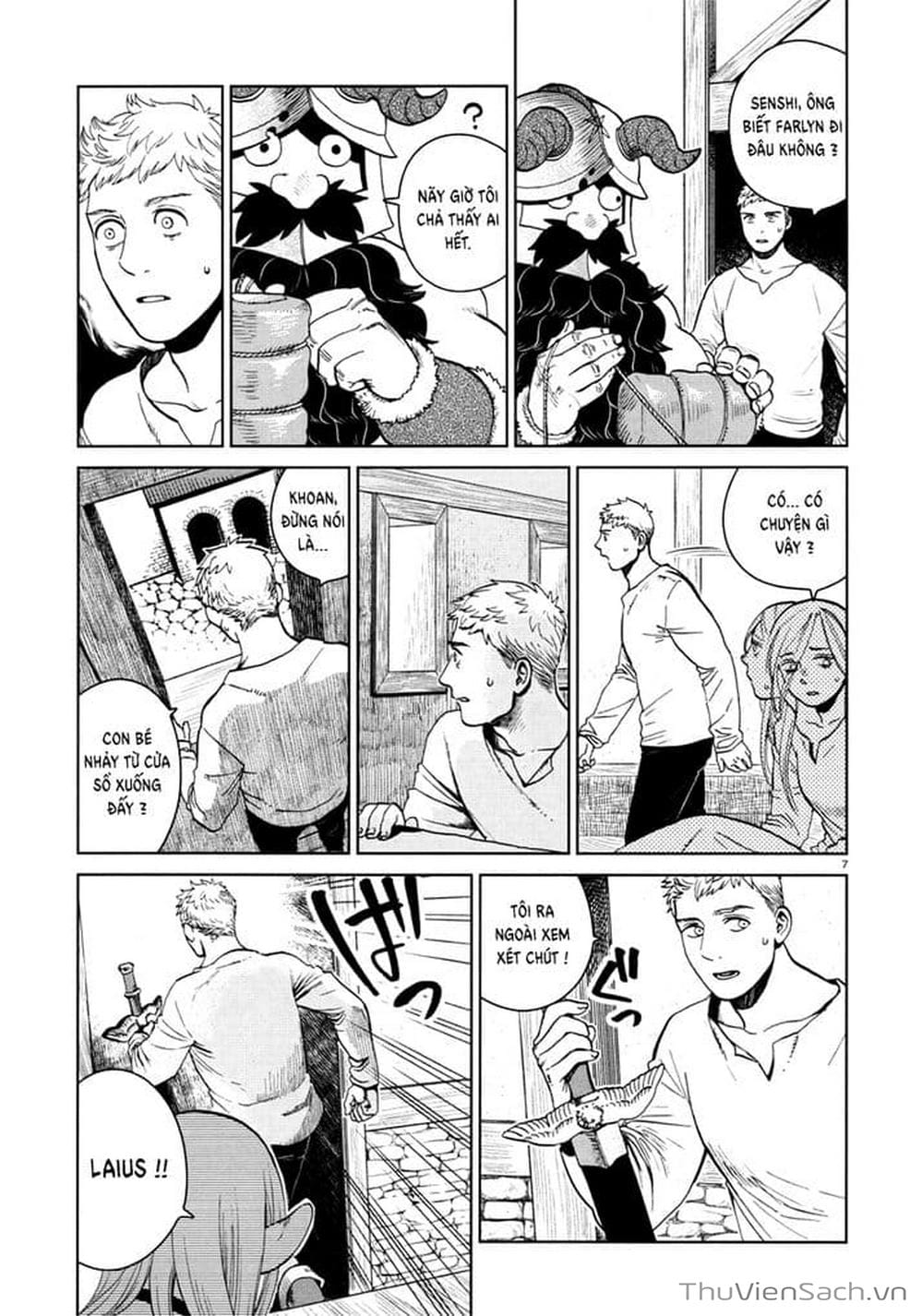 Truyện Tranh Mỹ Vị Hầm Ngục - Dungeon Meshi trang 4